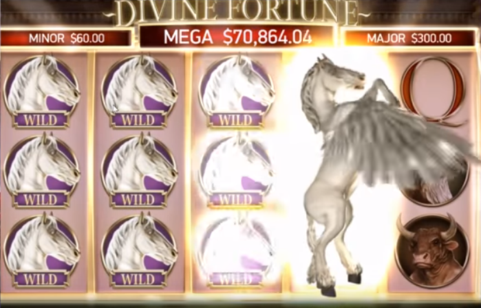 divine fortune ジャックポット 確率